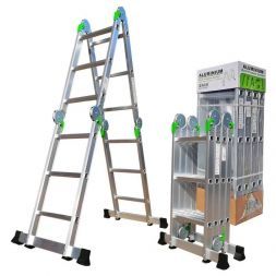 Лестница-трансформер алюминиевая 4х3 TRAMET TR503