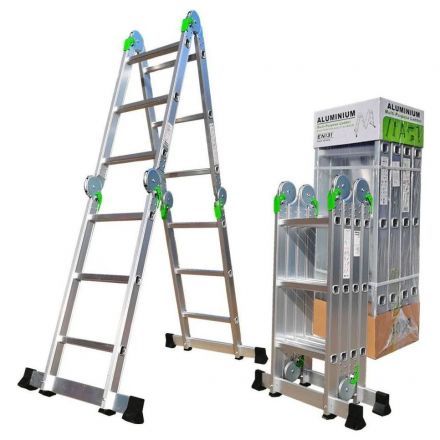 Лестница-трансформер алюминиевая 4х3 TRAMET TR503