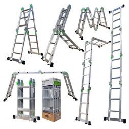 Лестница-трансформер алюминиевая 4х4 TRAMET TR504