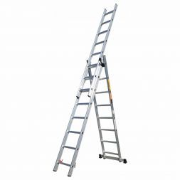 Лестница алюминиевая 3-секционная 8,0 м (3х12) TraMet TR312