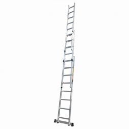 Лестница алюминиевая 3-секционная 8,0 м (3х12) TraMet TR312