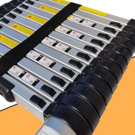Алюминиевая лестница телескопическая 3,9 м TraMet TR1039
